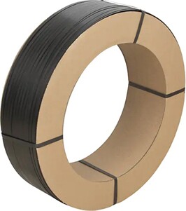 Strapping, Polypropylene, 1/2" Width, Machine Grade, Black #TQ0PF986000