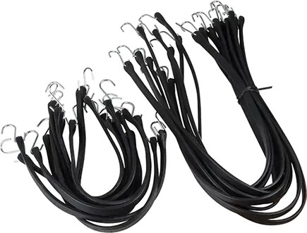 Ensembles d'attaches en caoutchouc noirs #TQ0PF092000 Ensembles d'attaches en caoutchouc noirs #TQ0PF092000
