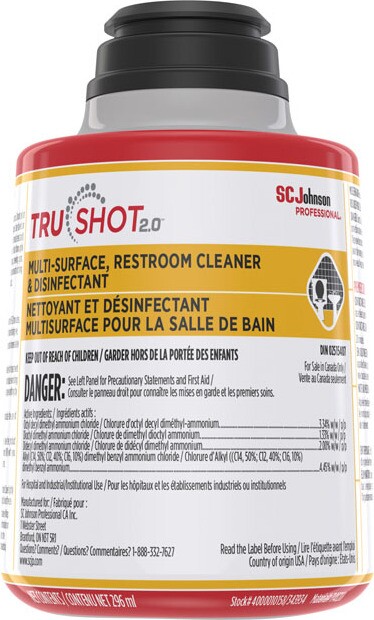 TRUSHOT 2.0 Multi-Surface Disinfectant Cleaner #SJ400010158