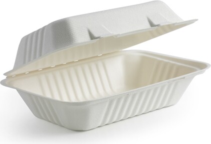 Contenant de transport pour repas à emporter compostable #GL006010000