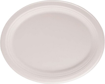 Assiette ronde en bagasse compostable #GL006020000