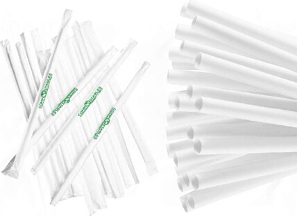 Compostable Paper Straws #GL006095000