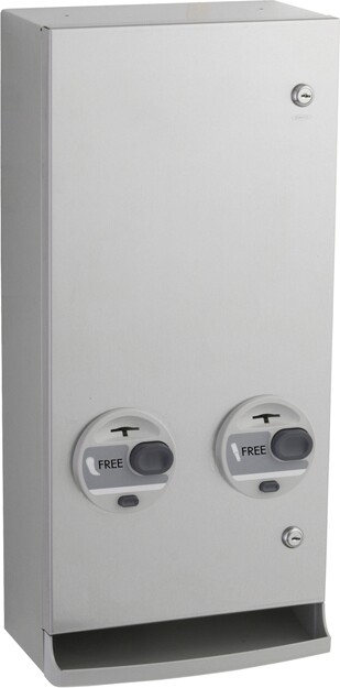 Napkin/Tampon Distributor Bobrick B-2706 CLASSIC #BOB2706C000 Napkin/Tampon Distributor Bobrick B-2706 CLASSIC #BOB2706C000