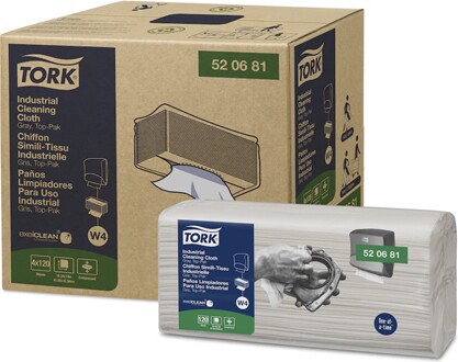 Tork Chiffons pour nettoyage industriel plis-multiples #SC520681000