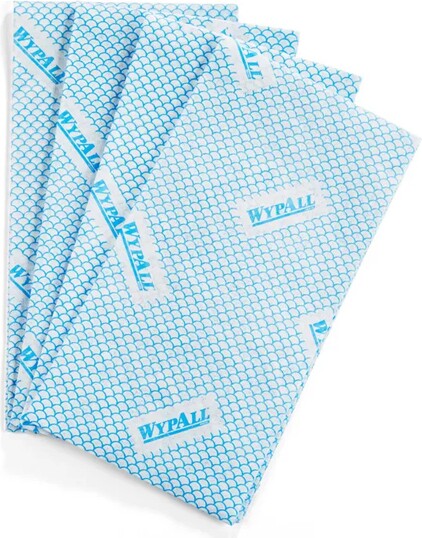 Wypall Critical Clean Chiffons de restauration pliés en quatre #KC051636000