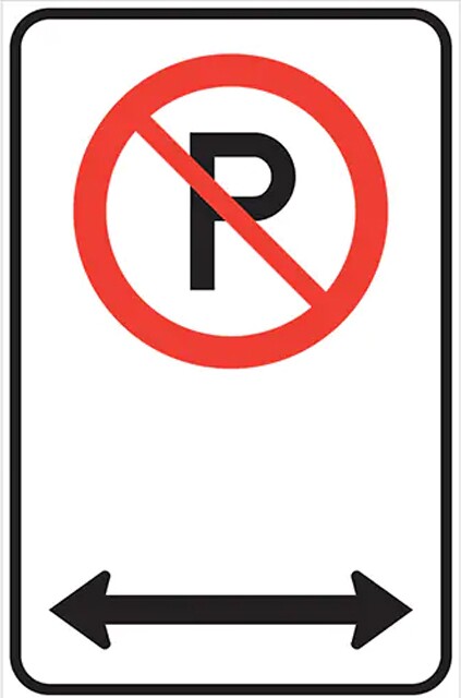 No Parking Traffic Signs #TQ0SEB00400