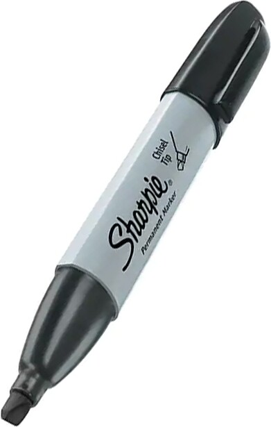 Black Permanent Marker Sharpie #TQOTJ969000 Black Permanent Marker Sharpie #TQOTJ969000