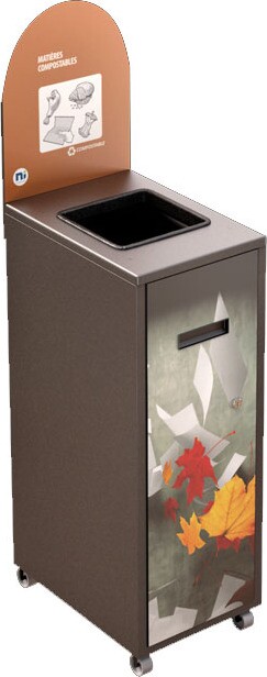 MULTIPLUS Station de recyclage pour les matières organiques 87L #NIMU87P1MOGRI MULTIPLUS Station de recyclage pour les matières organiques 87L #NIMU87P1MOGRI