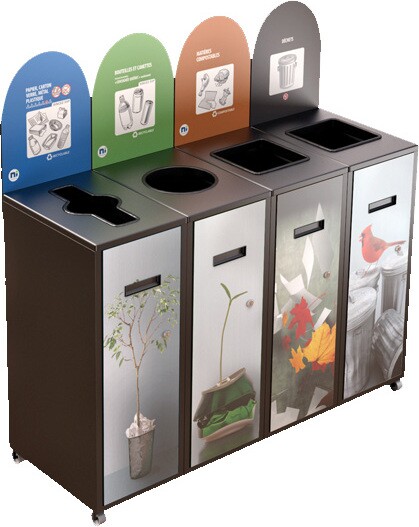 MULTIPLUS 4-Stream Recycling Station 87L #NIMU8704P1GRI MULTIPLUS 4-Stream Recycling Station 87L #NIMU8704P1GRI