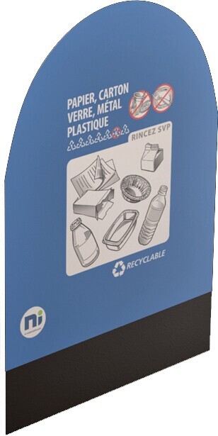 Panneau d'affichage pour station Multiplus #NIULPAN87MR Panneau d'affichage pour station Multiplus #NIULPAN87MR