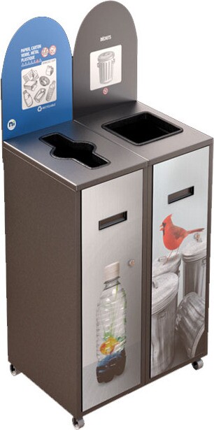 MULTIPLUS 2 Streams Recycling Station 87L #NIMU8702P1GRI MULTIPLUS 2 Streams Recycling Station 87L #NIMU8702P1GRI