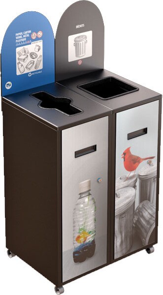 MULTIPLUS 2 Streams Recycling Station 87L #NIMU8702P1NOI