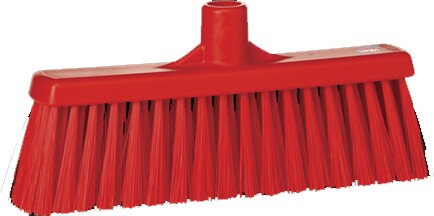 Tête de balai droit, fibre de crins moyen, 12" #TQ0JL905000
