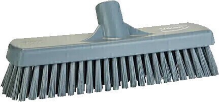 Brosse à récurer pour planchers et murs avec fibres fermes 12" #TQ0JN732000