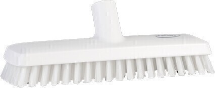 Brosse lave-pont alimentée en eau avec fibres extra-ferme, 10-3/4" #TQ0JL546000