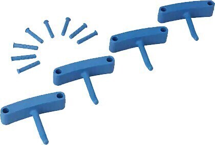 Crochet de rechange pour support mural Vikan #TQ0JO810000 Crochet de rechange pour support mural Vikan #TQ0JO810000