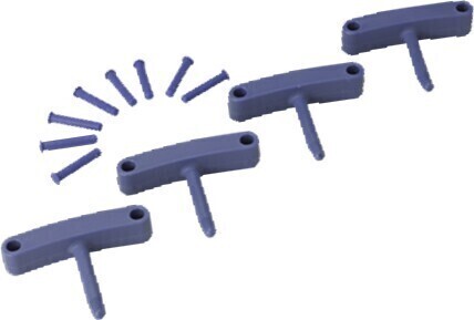 Crochet de rechange pour support mural Vikan #TQ0JO816000 Crochet de rechange pour support mural Vikan #TQ0JO816000