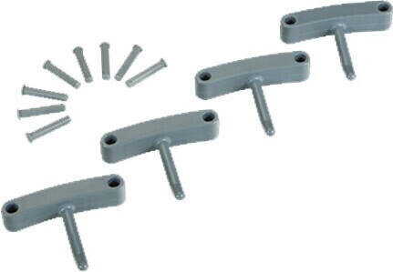 Crochet de rechange pour support mural Vikan #TQ0JO817000 Crochet de rechange pour support mural Vikan #TQ0JO817000