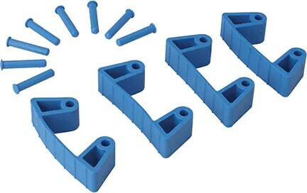Wall Bracket Replacement Clips Vikan #TQ0JO832000 Wall Bracket Replacement Clips Vikan #TQ0JO832000