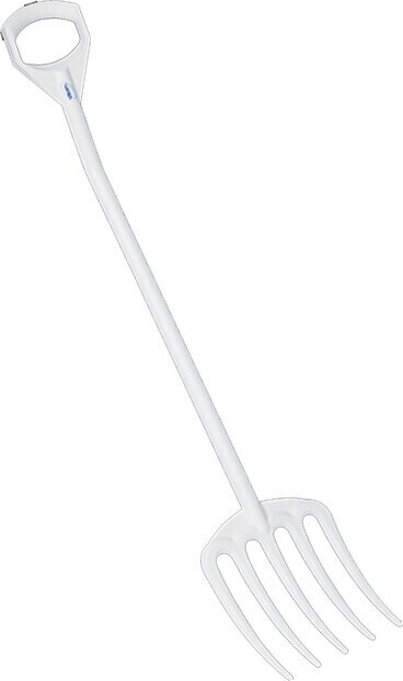 Hygienic Plastic Fork with Handle #TQ0JO992000