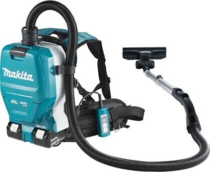 Makita Brushless Backpack Vacuum, 0.528 Gal #TQUAE547000