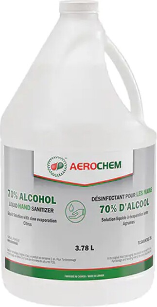 AERO SANI, Heavy Duty Cleaner Degreaser and Disinfectant RTU #AEFLSANIAP4