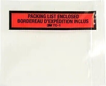 Packing List Envelope Bilingual #3M000TC1000