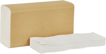 420483 UNIVERSAL White Multifold Hands Towel, 16 x 250 Sheets #SC420483000