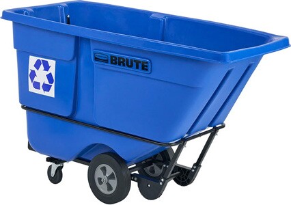 2089826 Chariots basculant pour le recyclage 1 verge cube, 1250 lb #RB208982600