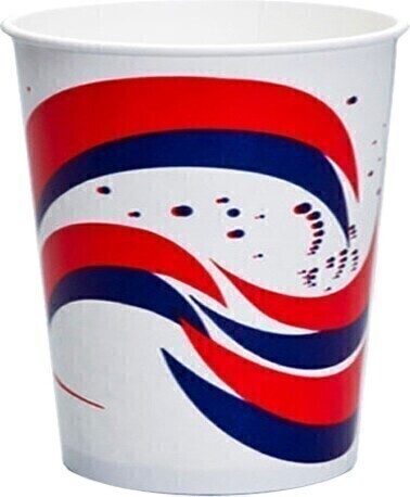 Swirl, Cardboard Cold Drink Paper Cups #EC700924500