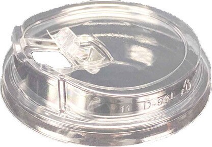 Sip-Thru Clear Lid for 12 - 24 oz Cup #EC710516900