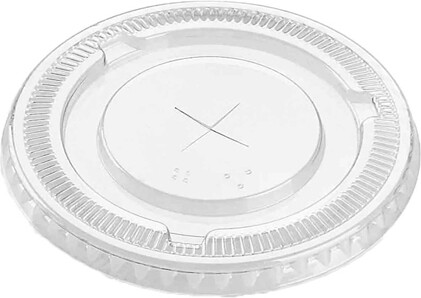 Couvercle plat perforé pour les verres de 12 -24 oz #EC710516600 Couvercle plat perforé pour les verres de 12 -24 oz #EC710516600