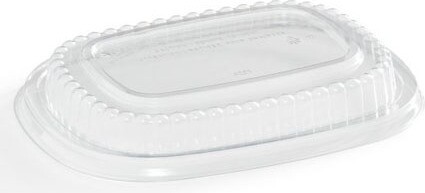 Clear Recyclable Plastic Lid for 22 oz Oval Container #EC4009263000