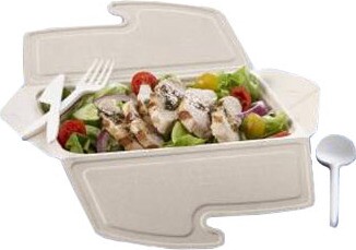 Pulp Folding Lunch Box 32 oz #EC400929000