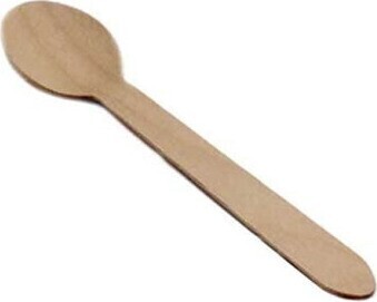 Ustensils en bois de bouleau de 6'' #EC750054300 Ustensils en bois de bouleau de 6'' #EC750054300