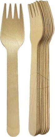 Compostable Birch Wood Utensils #EC750009500