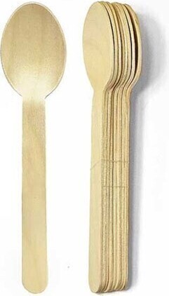 Ustensiles compostables en bois de bouleau #EC750009600