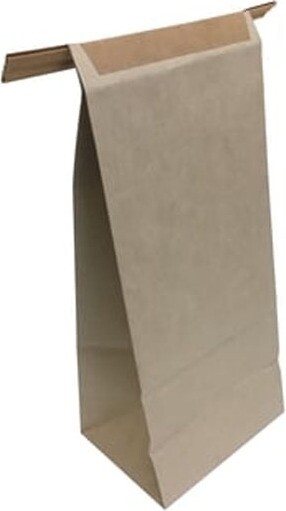 Sacs en papier brun à café avec attache #EC117003000 Sacs en papier brun à café avec attache #EC117003000