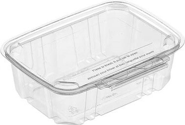 Sécurité Recyclable Plastic Clear Container #EC419512400 Sécurité Recyclable Plastic Clear Container #EC419512400