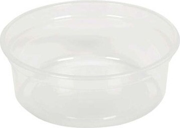 Contenant rond en plastique recyclable #EC419910800 Contenant rond en plastique recyclable #EC419910800