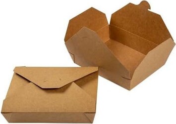 Take out Kraft Resealable Box #EC703943800 Take out Kraft Resealable Box #EC703943800