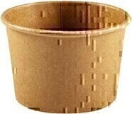 Round Recyclable Kraft Cardboard Container #EC700041700