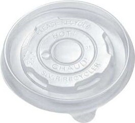 Recyclable Plastic Lid for Take out Kraft Container #EC700042000