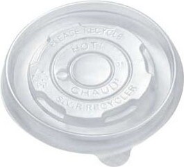 Recyclable Plastic Lid for Take out Kraft Container #EC700042000 Recyclable Plastic Lid for Take out Kraft Container #EC700042000