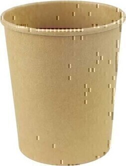 Contenant en carton kraft recyclable #EC703821000 Contenant en carton kraft recyclable #EC703821000
