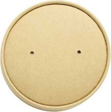 Couvercle ventilé en carton kraft #EC703821200 Couvercle ventilé en carton kraft #EC703821200