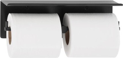 Distributeur de papier hygiénique en surface avec tablette utilitaire #BO00B540MBK Distributeur de papier hygiénique en surface avec tablette utilitaire #BO00B540MBK