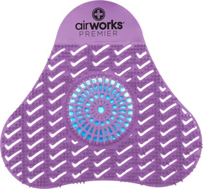 Air Works Urinal Screen with Deodorizer Block, 60 Days #TQ0JM591000 Air Works Urinal Screen with Deodorizer Block, 60 Days #TQ0JM591000