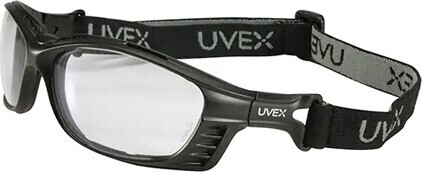 Lunettes de sécurité Uvex Livewire avec lentille HydroShield avec serre-tête #TQ0SDS77400