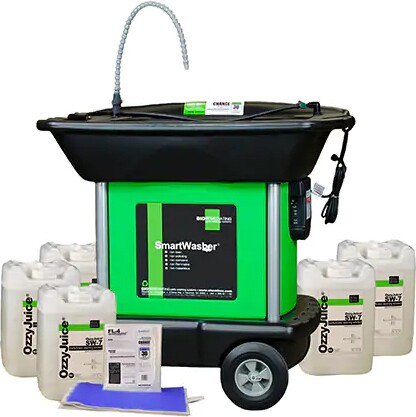 SW-37, Ensemble de lavage de pièces industrielles mobile #TQ0AF289000 SW-37, Ensemble de lavage de pièces industrielles mobile #TQ0AF289000